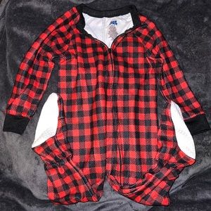 Buffalo Plaid Toddler Pajamas